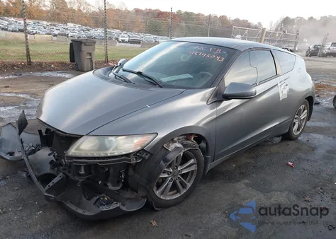 2013 Honda Cr-Z Ex из США, поврежденный, VIN JHMZF1C62DS001879